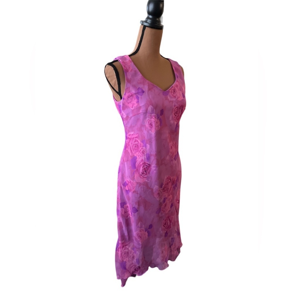 - vintage 90s spaghetti strap slip dress - Picture 1 of 3